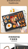 BBQ Grill Heat Plate, Baking Pan, Teppanyaki Pan, and Hot Plate 40x30cm or 60x38cm  wrought iron - AUPK