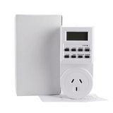 240V Digital Timer Switch Automation Power Socket Electric Countdown Timer AU with LCD - AUPK