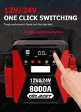 truck jump starter power bank professional 120000mAh 8000A battery starter jump - AUPK