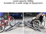 Portable Wheelchair Ramp for Stairs Folding Wheelchair Ramp Doorway Threshold Ramps for Wheelchairs - AUPK