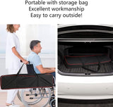 Portable Wheelchair Ramp for Stairs Folding Wheelchair Ramp Doorway Threshold Ramps for Wheelchairs - AUPK