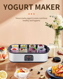 Electric Yogurt  Machine with 8 Glass Jars