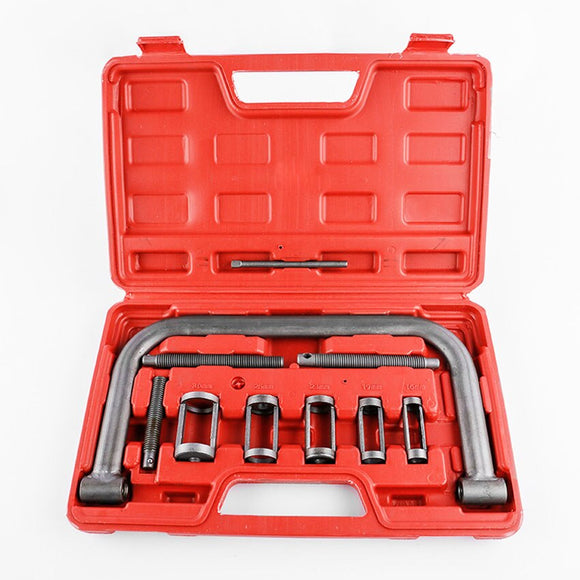 10 Pcs Valve Spring Compressor Tool Kit Car Motorcycle Petrol Engines Automotive - AUPK