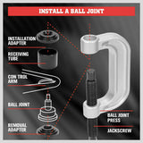21 pcs Ball Joint Press Auto Repair Remover Install Adapter Tool Set Service Kit - AUPK