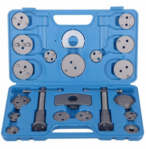 Universal 23pc Disc Brake Caliper Piston Rewind Tool Kit Set Auto Wind Back Car - AUPK