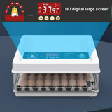 24 Eggs Incubator Fully Automatic Digital Chicken Quail Duck Eggs Poultry - AUPK