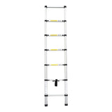2m Telescopic Aluminium Ladder Alloy Extension Extendable Steps Multi Adjustable - AUPK