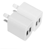 Wall Charger for mobile phone  X 2 or  3 pcs I phone or Samsung USB - AUPK