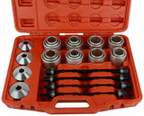 36 pcs Bush Removal Bushing Bearings Seals Press Pull Sleeve Tool Kit Set - AUPK