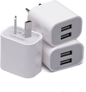 USB Wall Charger with AUS Plug X 3 pcs - AUPK