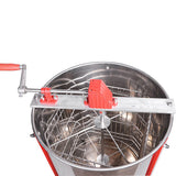 Honey Extractor Manual 4 Frames Stainless Steel - AUPK