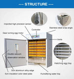 1056 Eggs Incubator Large Scale Commercial Grade Metal  Poultry Eggs Incubator - AUPK