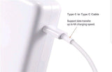 96W USB C Notebook Laptop Quick MagSaf* Power Adapter PD Fast Charger For Macbook Air Pro 16''17'' Xiaomi HP Microsoft Samsung - AUPK