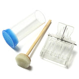 8 Pcs Beekeeping Bee Hive Starter Kit Plus Anti-bee Cap for Bee Keeper Queen Catcher Bee Hive Smoke - AUPK