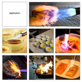 1300° Gas Torch Flame Gun Blowtorch Cooking Soldering Butane AutoIgnition gas-Burner Lighter Heating Welding gas burner flame - AUPK