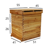Beehive Double with 10 Frames and Queen Excludes For Sale - AUPK