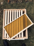 Beehive Frames with Wax Foundation 20 pcs  Fully Assembly - AUPK