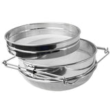 Honey Strainer Filter Stainless Steel Double Sieve - AUPK