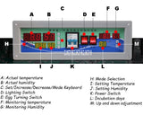 2112 Eggs Incubator Large Commercial Metal Poultry eggs Incubator - AUPK