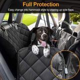 Premium Waterproof Pet Cat Dog Back Car Seat Cover Hammock NonSlip Protector Mat - AUPK