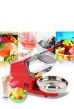 Electric Ice Crusher Shaver Machine Commercial Snow Cone Maker 2200R/min 85 kg/hr - AUPK