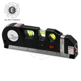 Multipurpose Laser Level Kit Standard Cross Line Laser level Laser Line leveler - AUPK