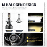 Car LED Headlight 72W 8000LM Globes 2pcs  9005/HB3/H10  Lamps - AUPK