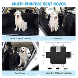 Premium Waterproof Pet Cat Dog Back Car Seat Cover Hammock NonSlip Protector Mat - AUPK