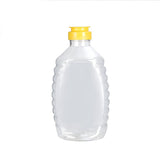 50 pcs Squeeze Bear Bottle & Lid Honey Jar Honey Bottle 1kg Yellow Lid - AUPK